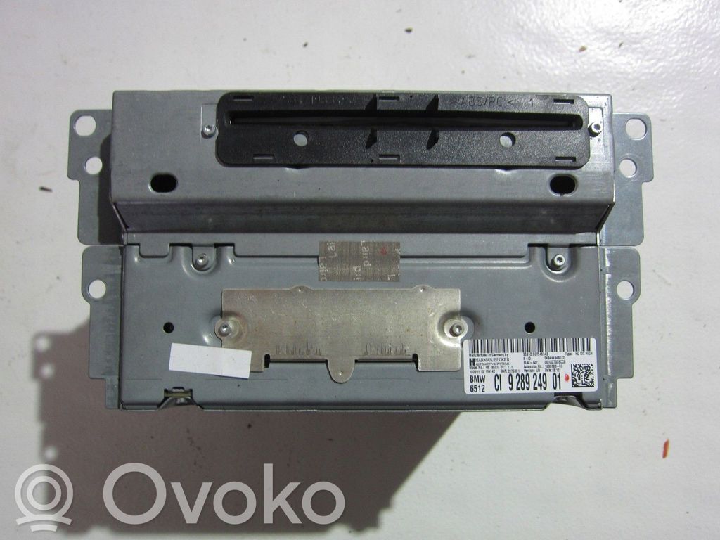 Panel / Radioodtwarzacz CD/DVD/GPS   9289249,9289249BMW,65129217521,65129217745,65129223396,65129228608,65129228916,65129237175,65129274571,65129282086,65129286443