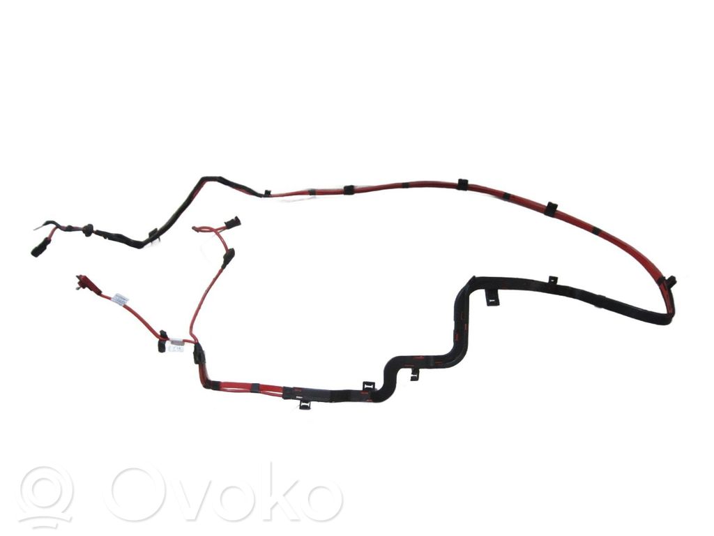 BMW 3 GT F34 Wiązka przewodów drzwi przednich 
