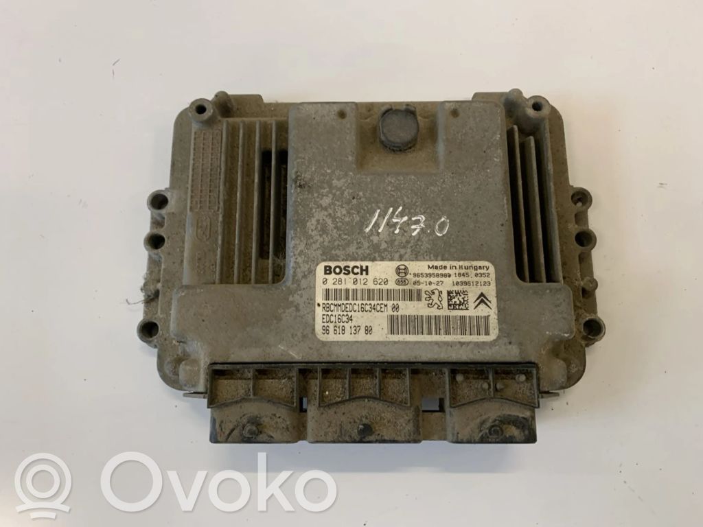 Engine control unit/module   0281012620,9661813780,9661813780