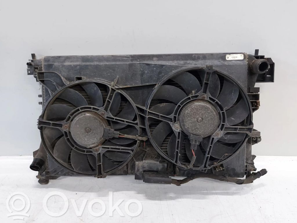 Saab 9-3 Ver2 Aušinimo skysčio radiatorius 