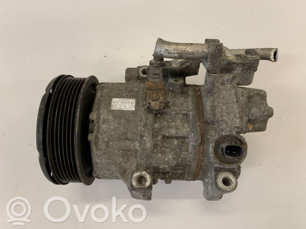 Toyota Corolla Verso E121 Kompresor / Sprężarka klimatyzacji A/C 
