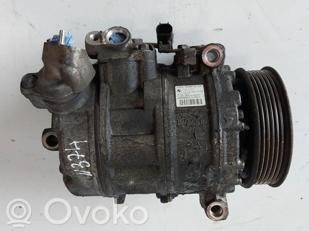 Air conditioning (A/C) compressor (pump)   695671503,695671503,7SEU17C,GE4471903776