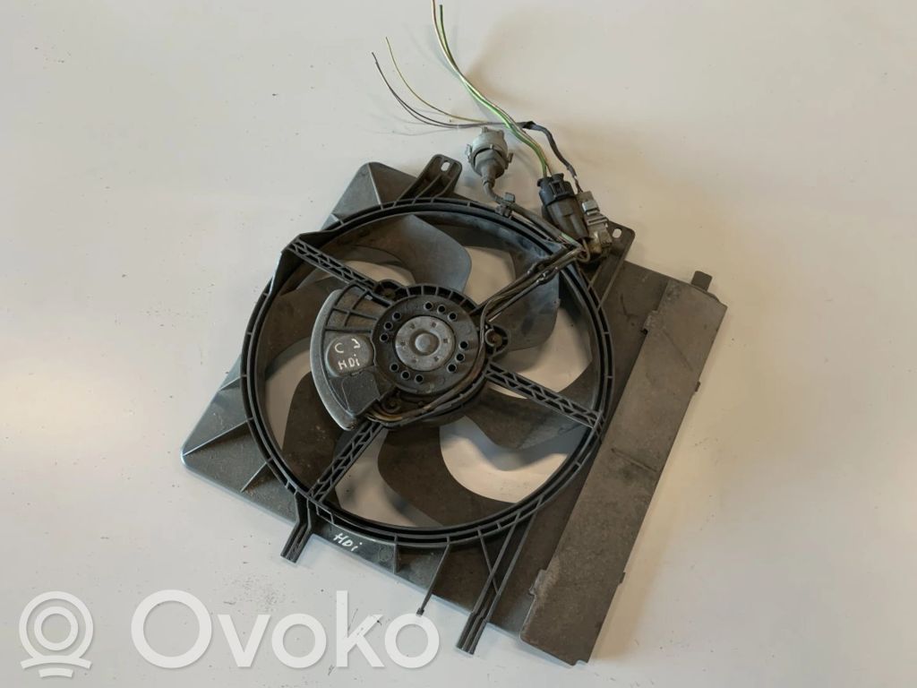 Citroen C3 Elektrisks radiatoru ventilators 