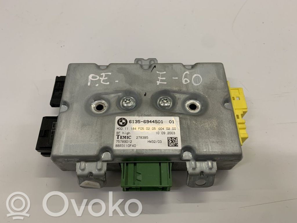 BMW 5 E60 E61 Oven ohjainlaite/moduuli 