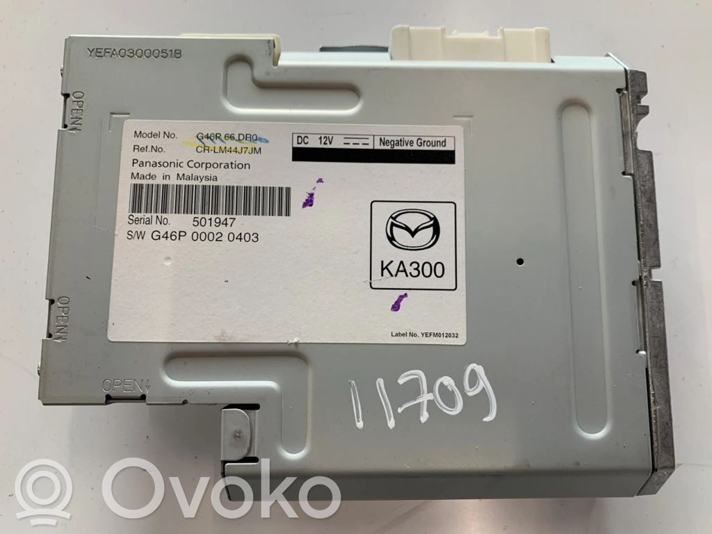 Mazda 6 Aerial antenna amplifier 