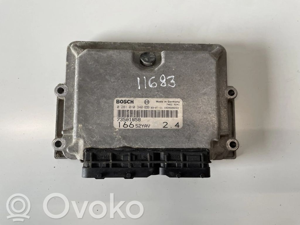 Alfa Romeo 166 Engine control unit/module 