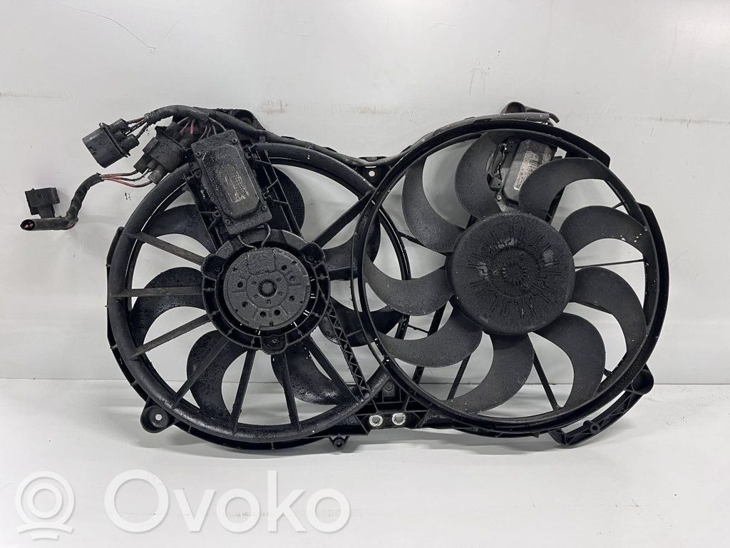 Audi A6 S6 C6 4F Elektryczny wentylator chłodnicy 