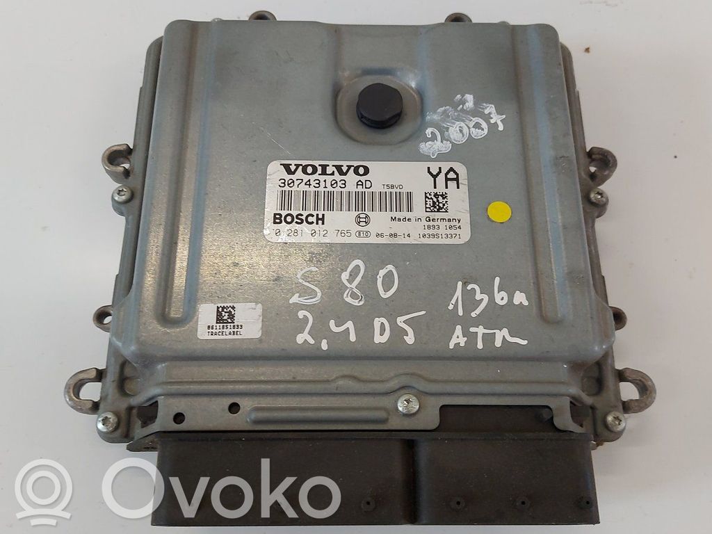 Volvo S80 Engine control unit/module 