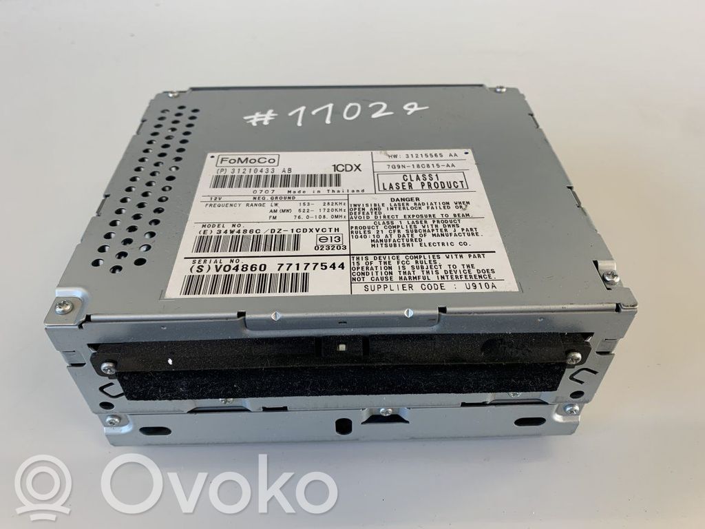 Volvo XC70 Unitate principală radio/CD/DVD/GPS 