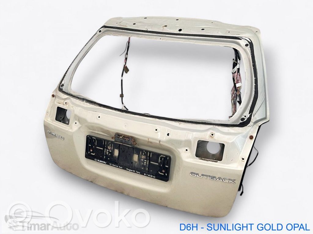 Subaru Legacy Puerta del maletero/compartimento de carga 