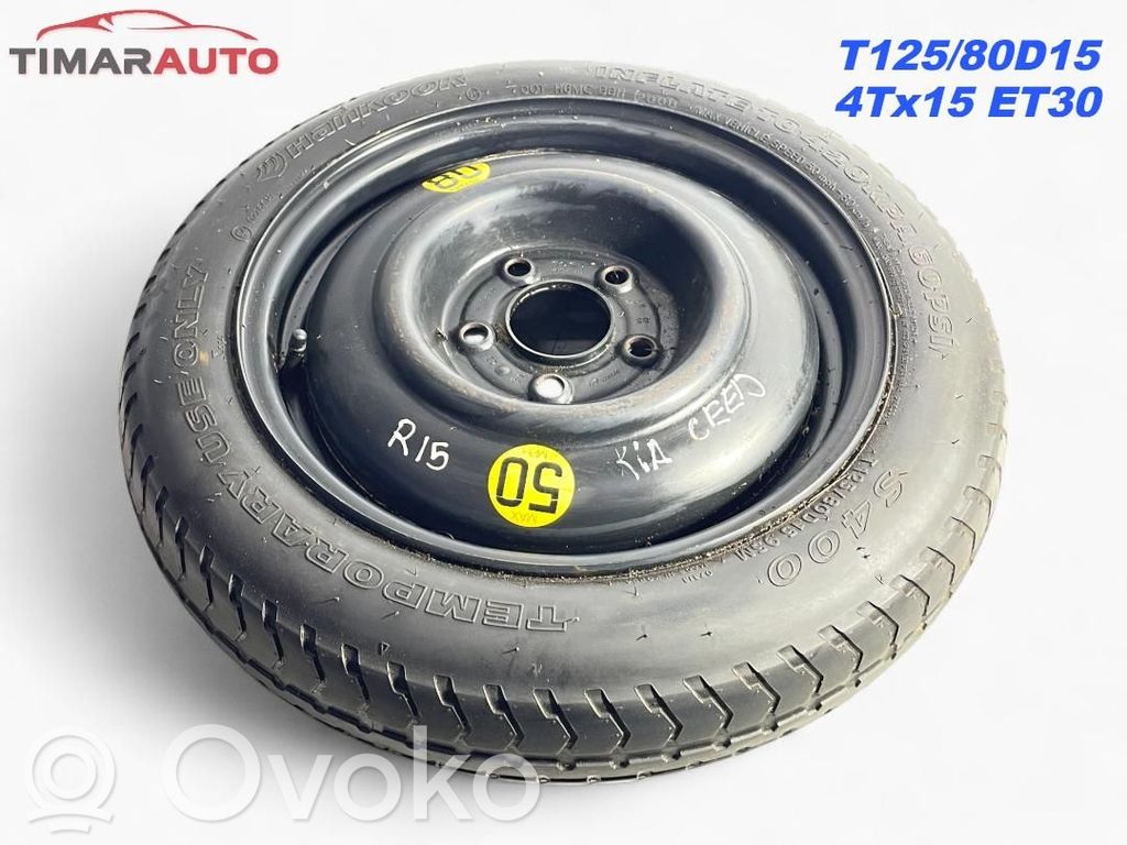 KIA Ceed Ruota di scorta R15 