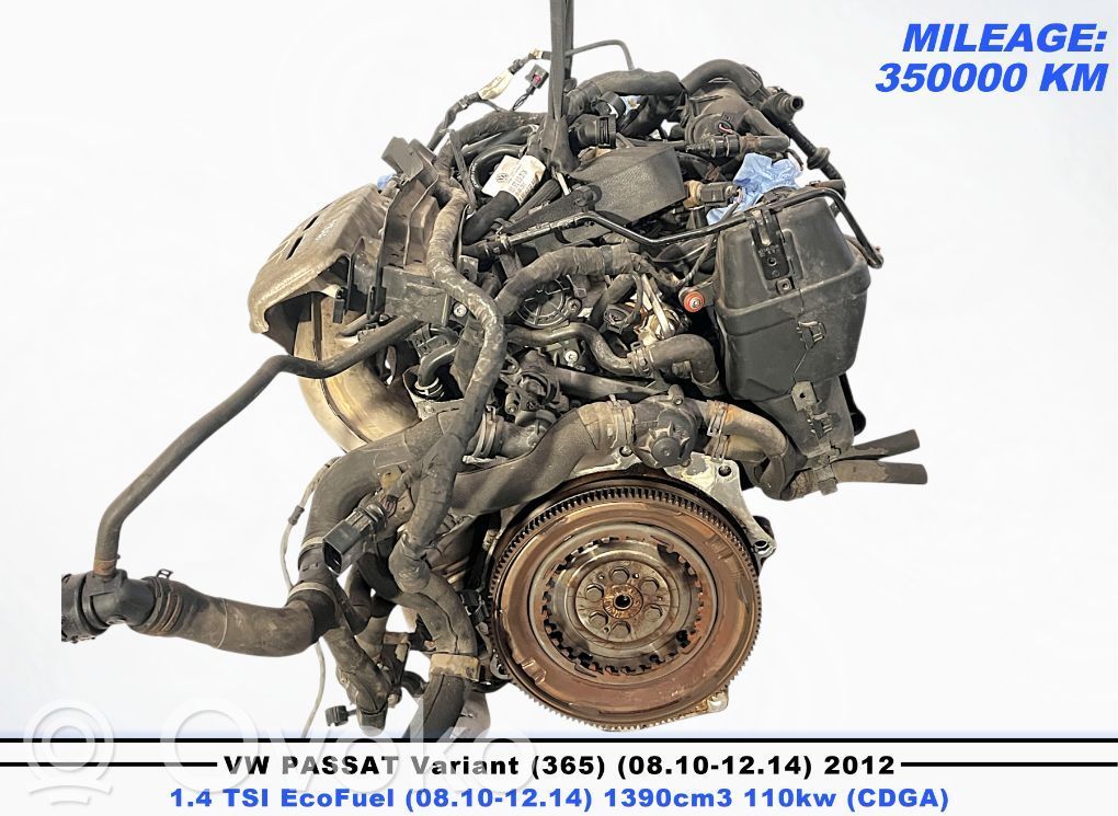 Volkswagen PASSAT B7 Moottori 