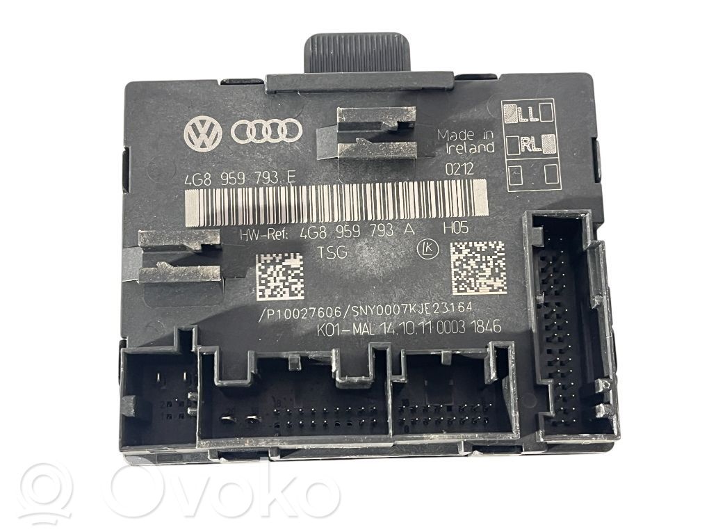 Unité de commande module de porte   4G8959793E,4G8959793E,4G8959793A,4G8959793D