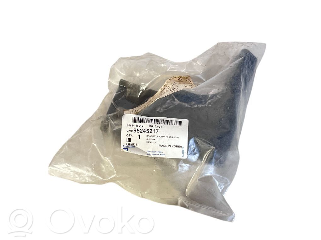 Opel Mokka Staffa di rinforzo montaggio del paraurti posteriore 