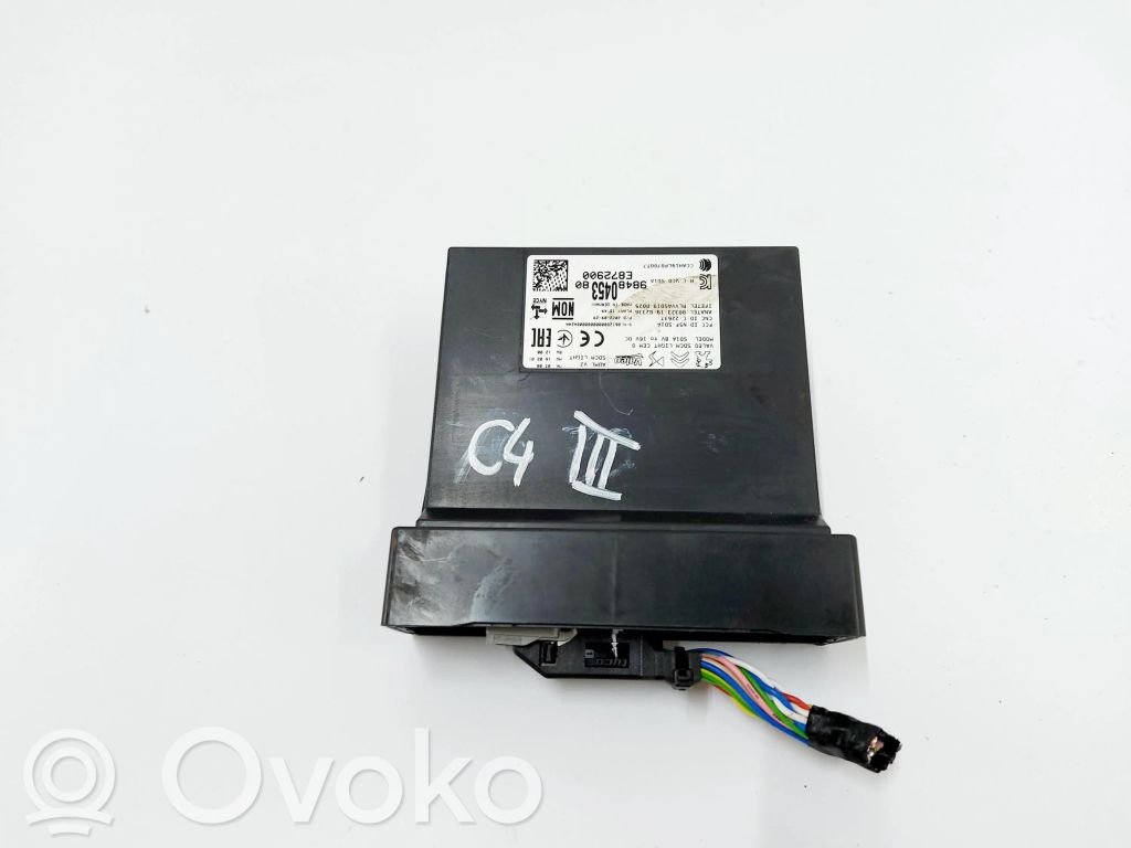 Xenon control unit/module   9848045380