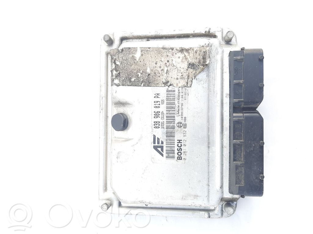 Volkswagen Sharan Engine control unit/module 