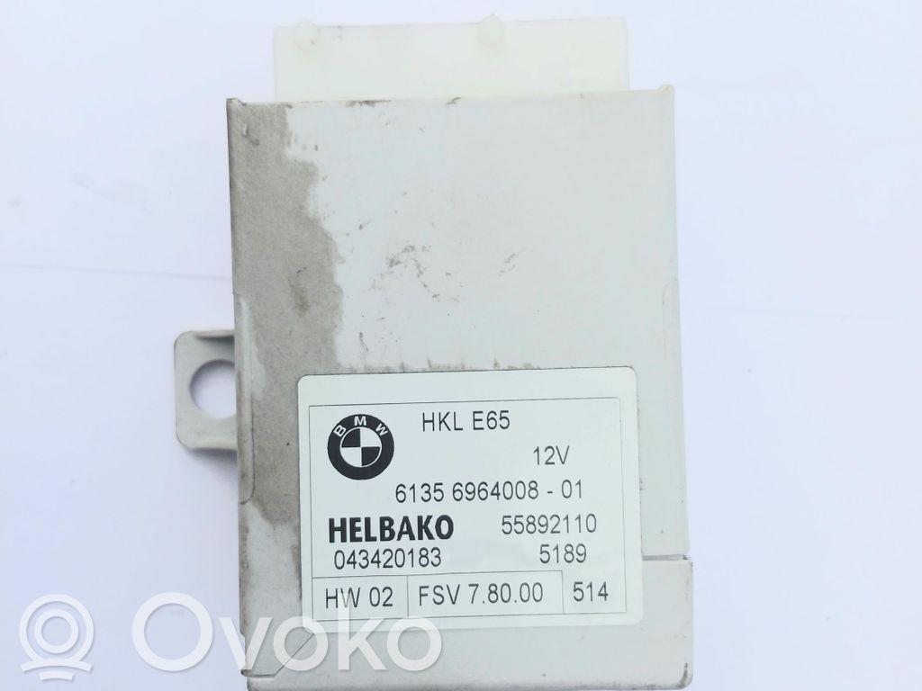 BMW 7 E65 E66 Unité de commande / module de hayon 