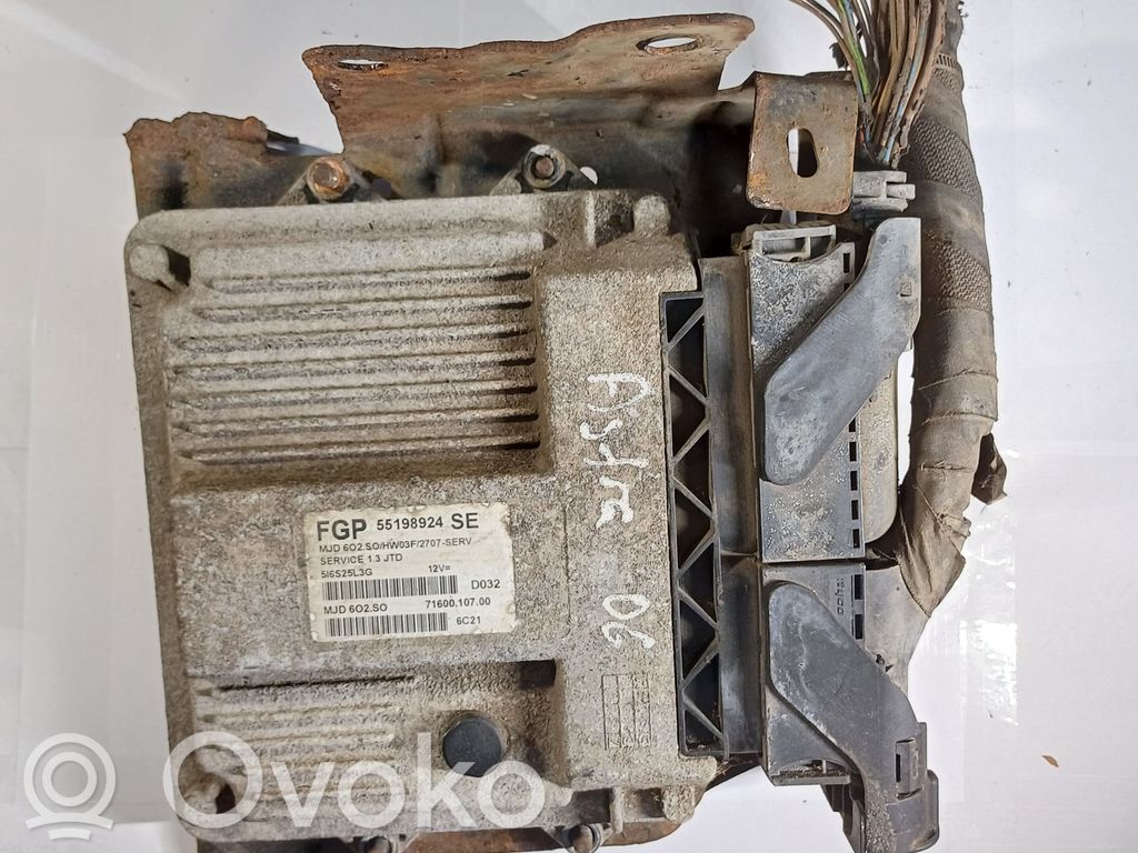 Engine control unit/module   55198924,MJD602SO,SE
