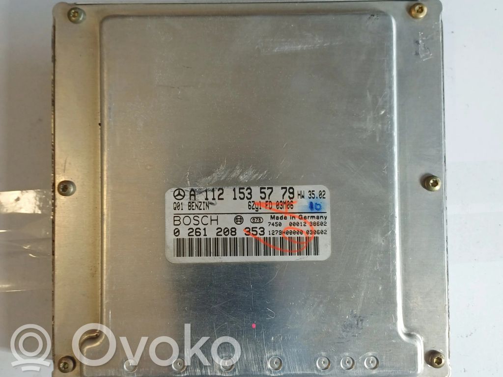 Mercedes-Benz SL R230 Engine control unit/module 
