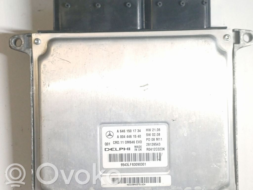 Engine control unit/module   A6461501734,A0044461540,28139543