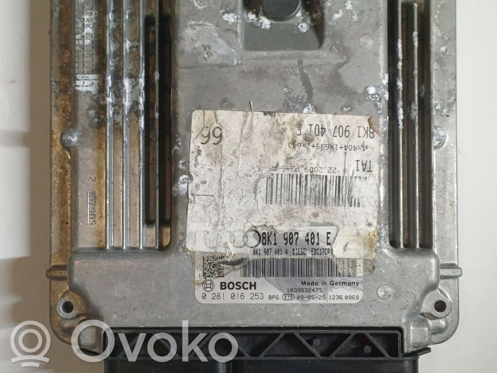 Audi A4 S4 B8 8K Engine control unit/module 