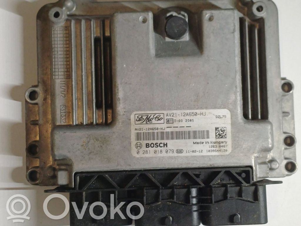 Ford Fiesta Engine control unit/module 