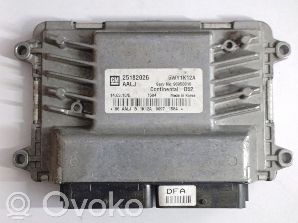Chevrolet Spark Engine control unit/module 