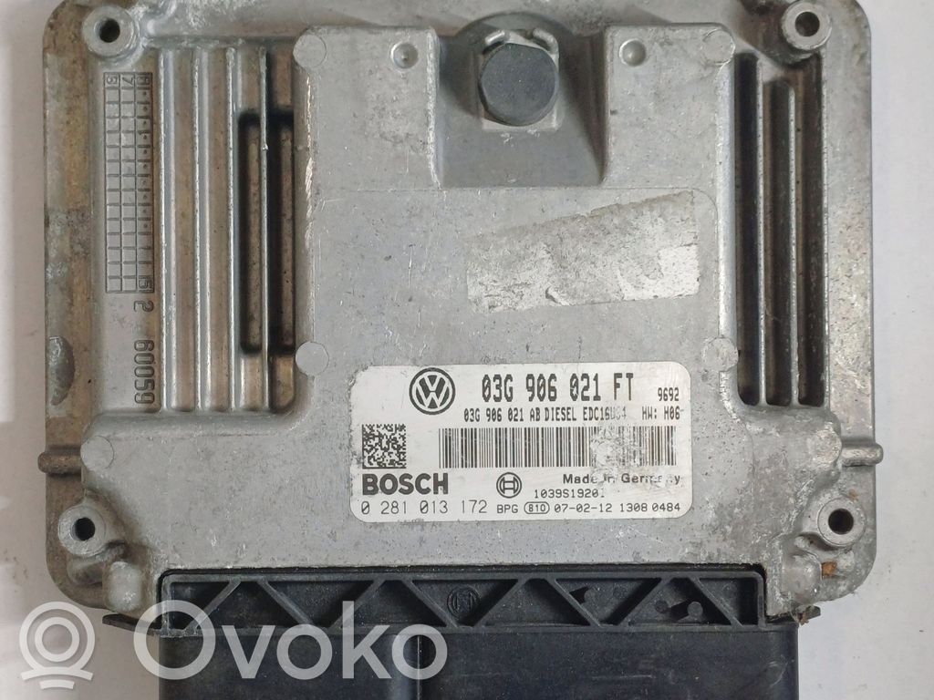 Volkswagen Eos Engine control unit/module 