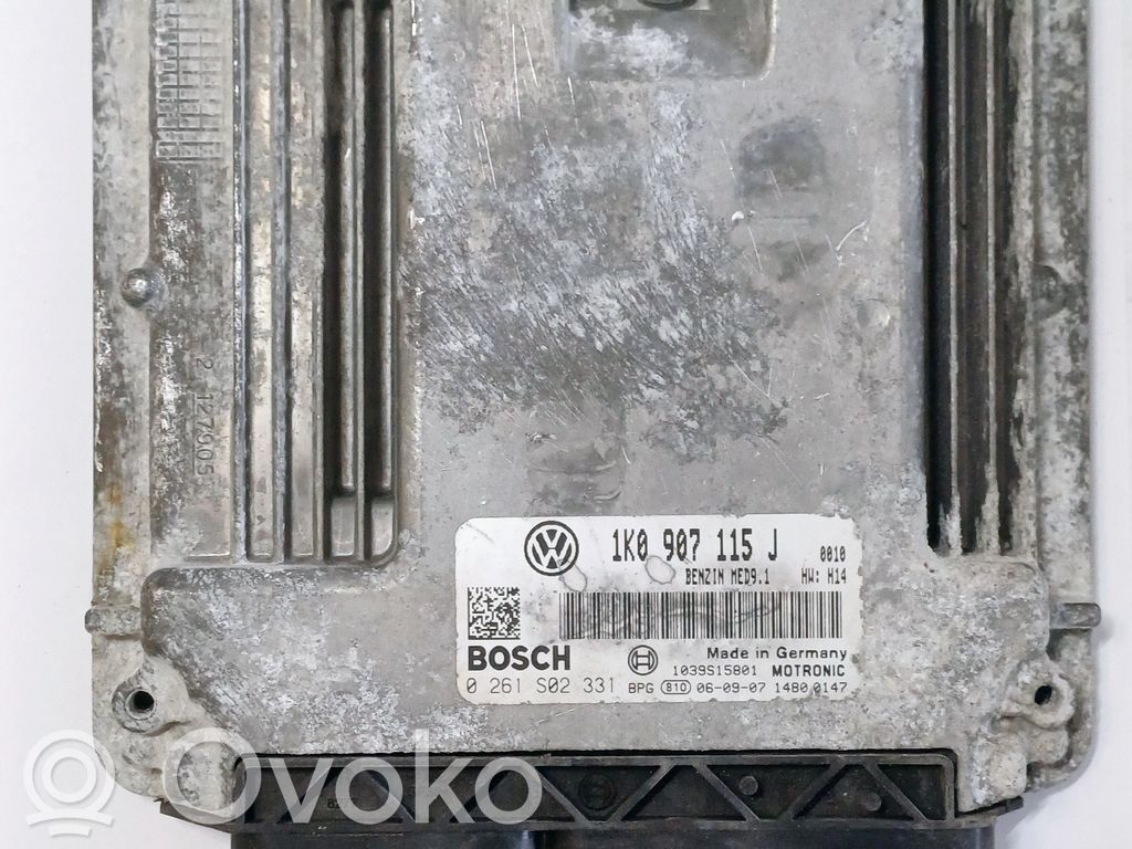 Volkswagen Golf V Engine control unit/module 