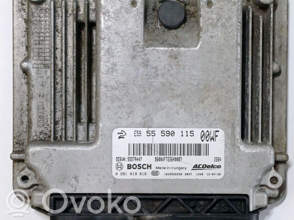 Opel Corsa D Engine control unit/module 