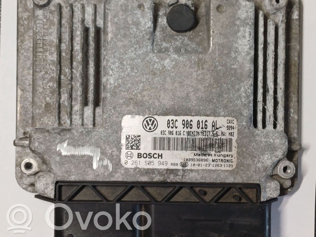 Skoda Superb B6 (3T) Engine control unit/module 