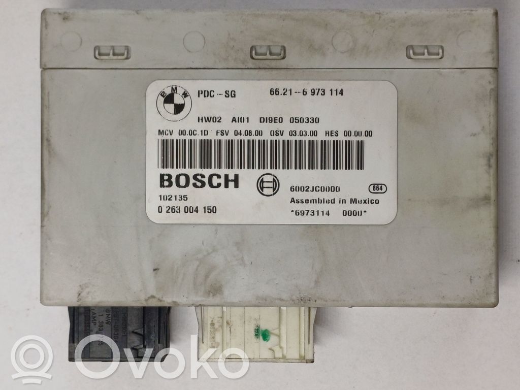 Parking PDC control unit/module   6973114,0263004150,66216973114
