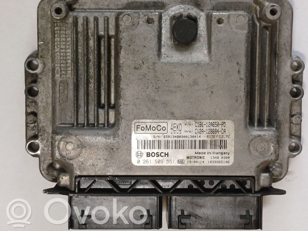 Engine control unit/module   C1B112A650PD,CV2A12B684CA,0261S09551