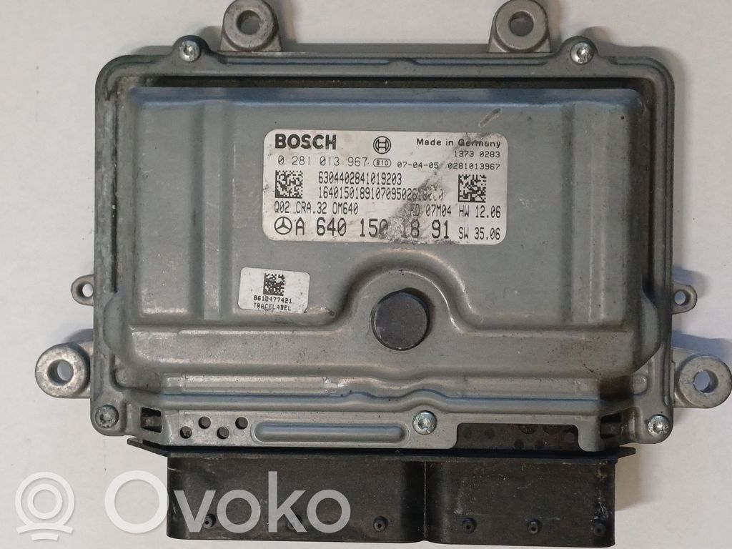 Mercedes-Benz B W245 Engine control unit/module 