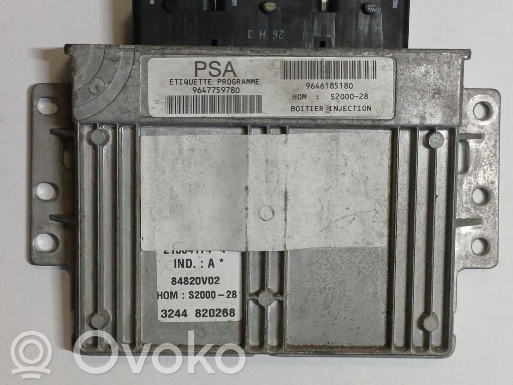 Peugeot 307 Engine control unit/module 