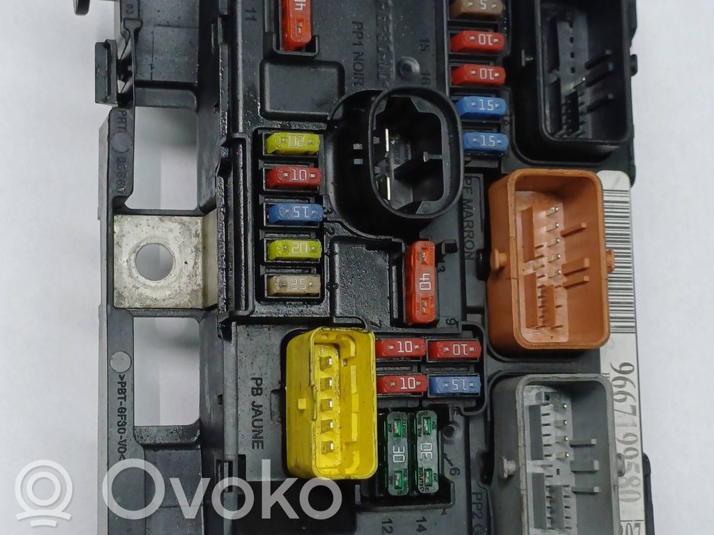 Peugeot 207 Fuse box set 