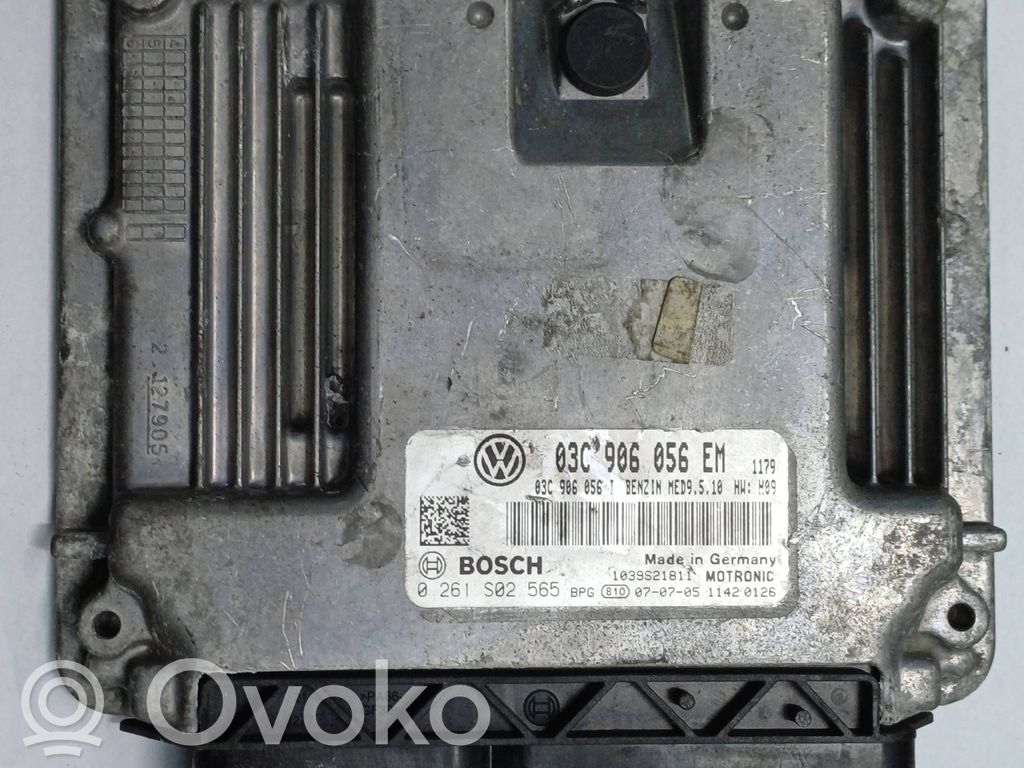 Volkswagen Golf V Engine control unit/module ECU 
