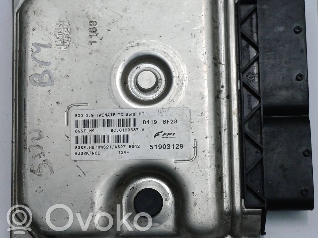 Fiat 500 Engine control unit/module 