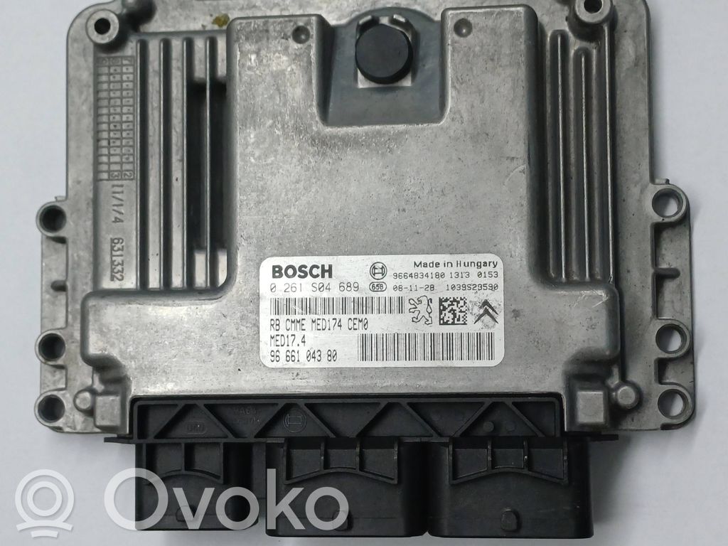 Peugeot 308 Engine control unit/module 