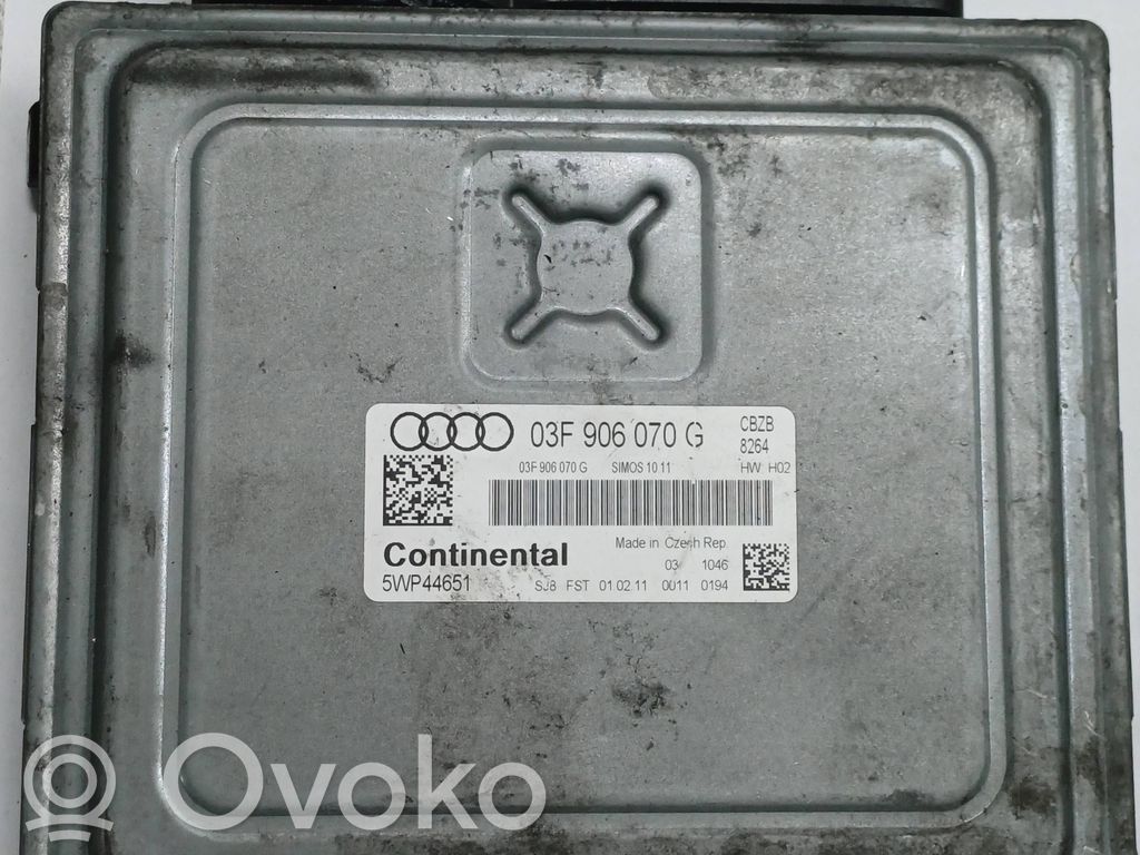 Audi A3 S3 8P Variklio valdymo blokas 