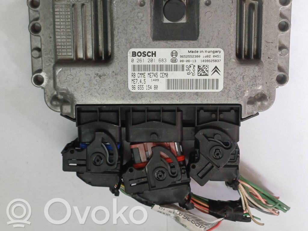 Peugeot Partner Engine control unit/module 