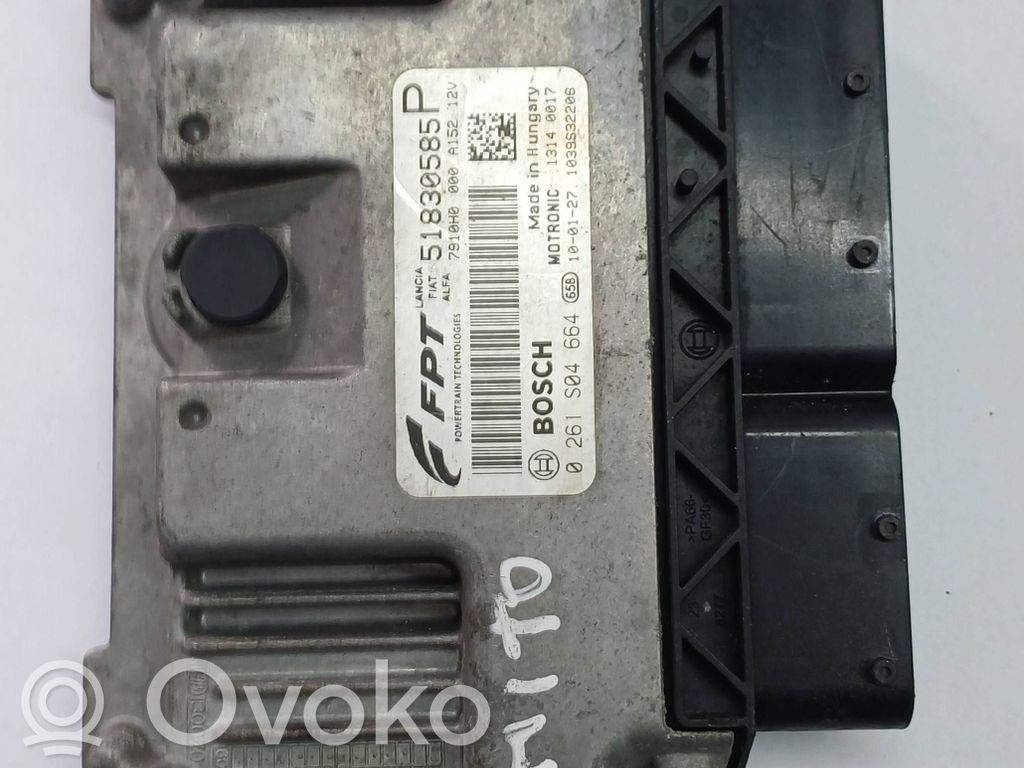 Engine control unit/module   51830585,0261S04664,51830585P