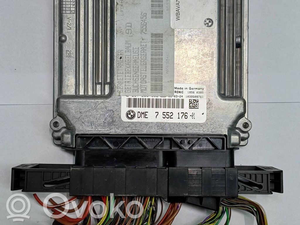 BMW 3 E90 E91 Variklio valdymo blokas 