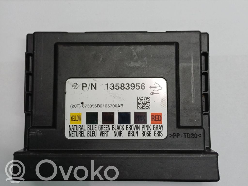 Opel Astra J Comfort/convenience module 