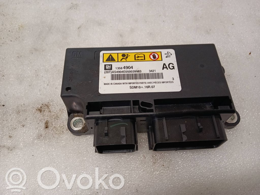 Opel Ampera Airbag control unit/module 