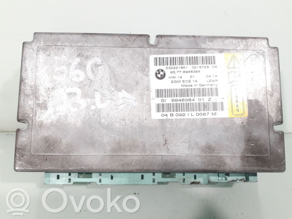 BMW 5 E60 E61 Airbag control unit/module 