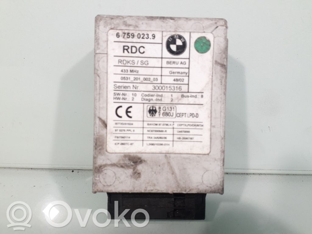 BMW X5 E53 Tire pressure control unit 