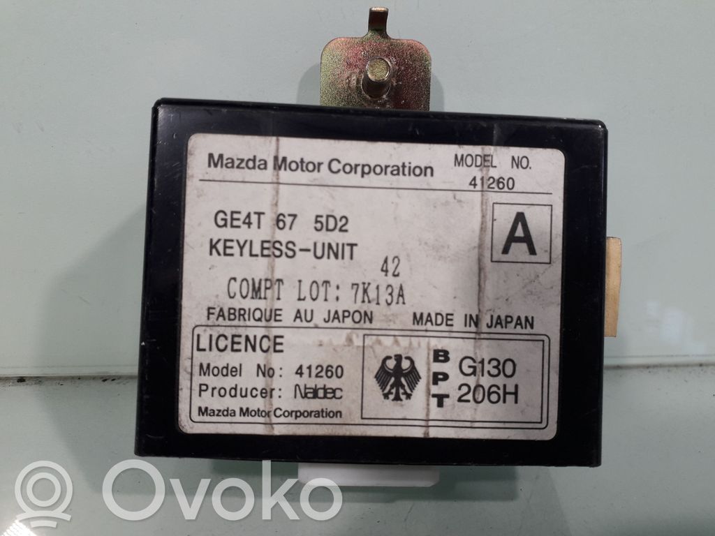 Mazda 626 Other control units/modules 