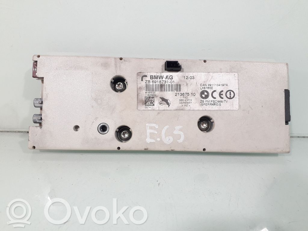 BMW 7 E65 E66 Antenos stiprintuvas 