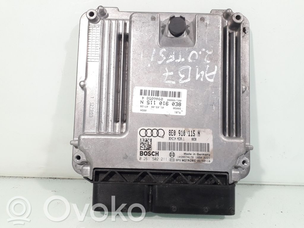 Audi A4 S4 B7 8E 8H Engine control unit/module 
